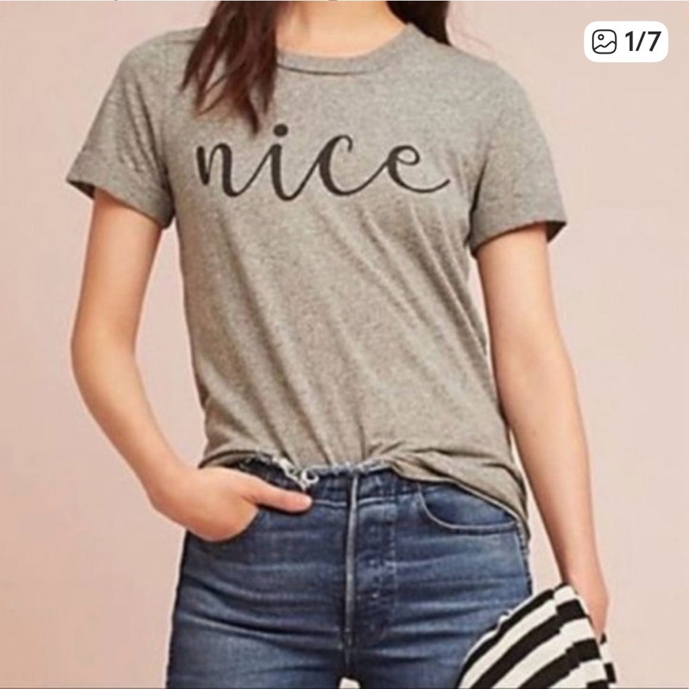 Sol Angeles x Anthropologie short Sleeve Nice T Shirt size M